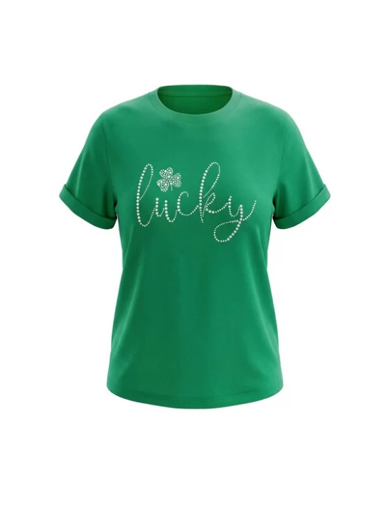 Foto van product usha FESTIVAL Shirt groen / wit