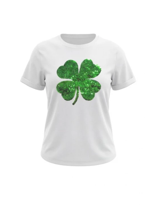 Foto van product usha FESTIVAL Shirt groen / wit