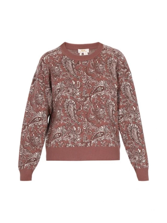 Foto van product usha FESTIVAL Trui camel / ecru / karamel