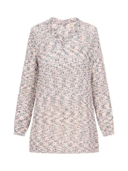 Foto van product usha FESTIVAL Trui navy / rosé / zilver