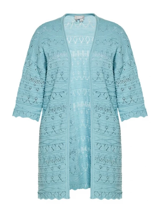 Foto van product Usha Gebreid vest aqua