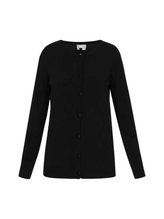 Foto van product Usha Gebreid vest 'Classic Look' zwart