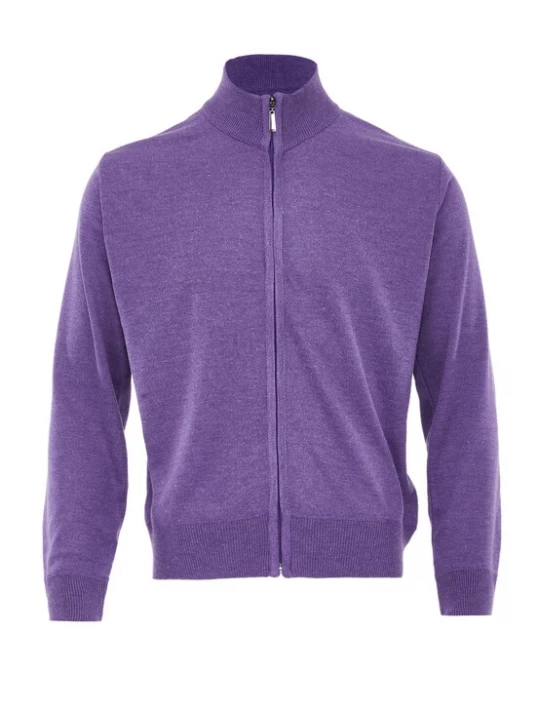 Foto van product BLONDA Gebreid vest donkerlila