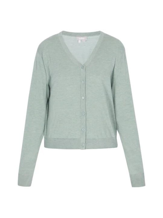 Foto van product Usha Gebreid vest mintgroen