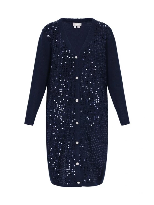 Foto van product Usha Gebreid vest navy
