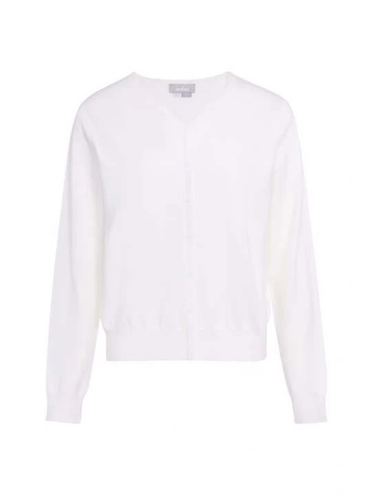 Foto van product Usha Gebreid vest offwhite