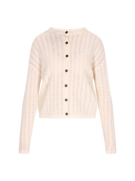 Foto van product Usha Gebreid vest offwhite