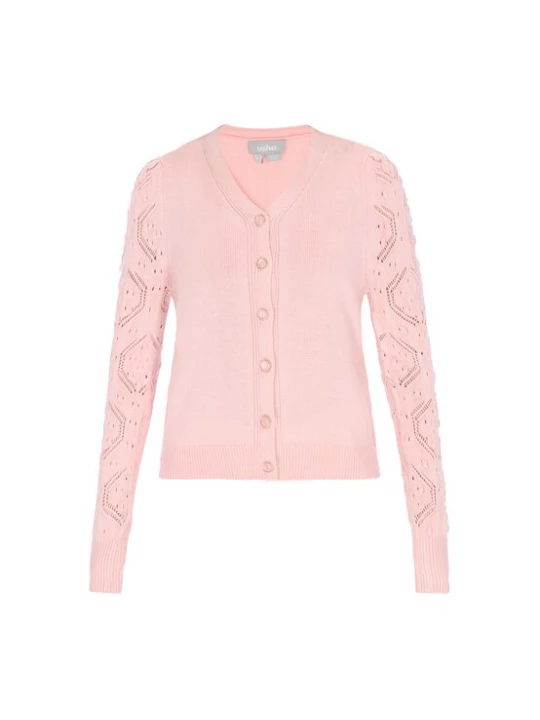 Foto van product Usha Gebreid vest rosa