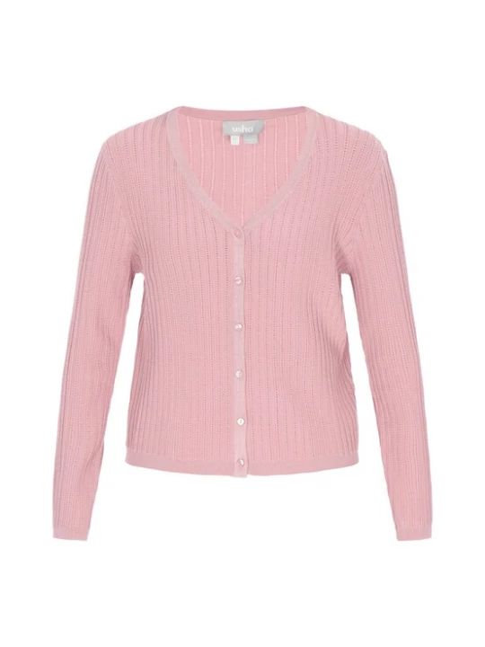 Foto van product Usha Gebreid vest rosa