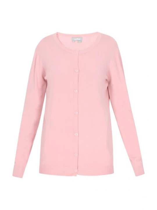Foto van product Usha Gebreid vest rosé