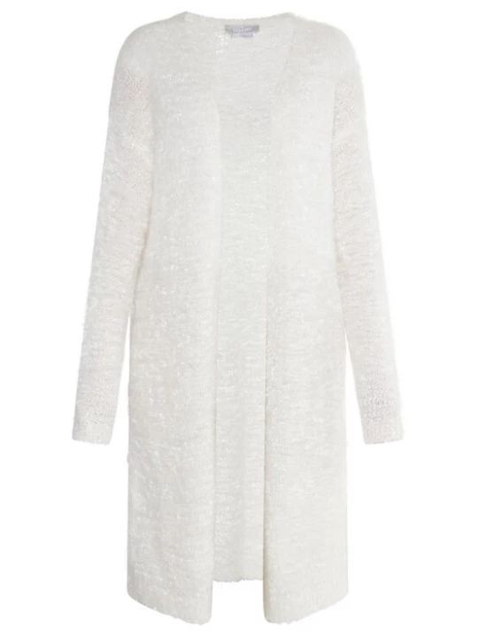 Foto van product Usha Gebreid vest 'Sivene' offwhite