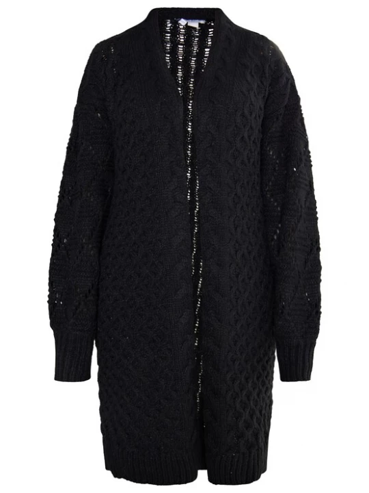 Foto van product Usha Gebreid vest 'Sivene' zwart