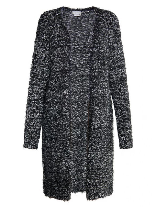 Foto van product Usha Gebreid vest 'Sivene' zwart / wit