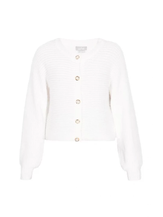 Foto van product Usha Gebreid vest wit