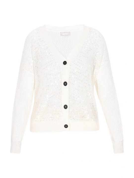 Foto van product Usha Gebreid vest wit