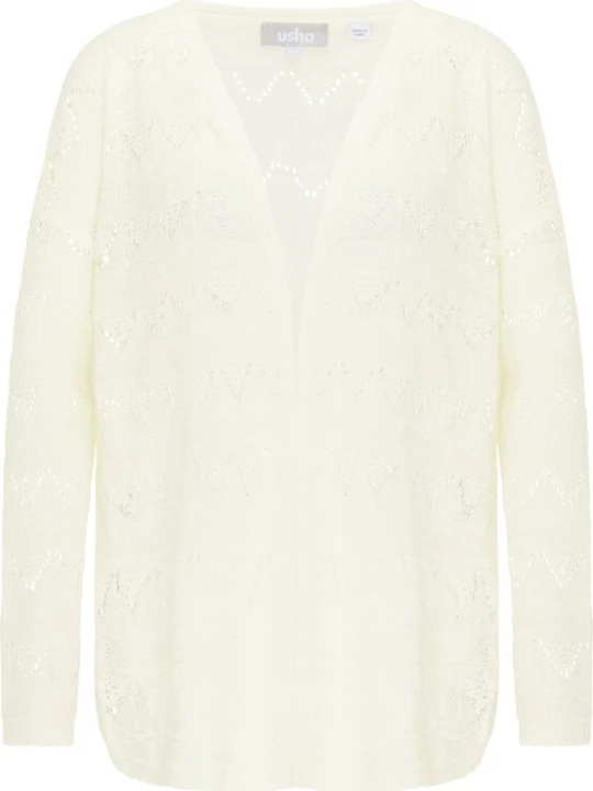 Foto van product Usha Gebreid vest wit