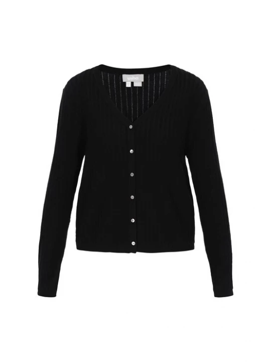 Foto van product Usha Gebreid vest zwart