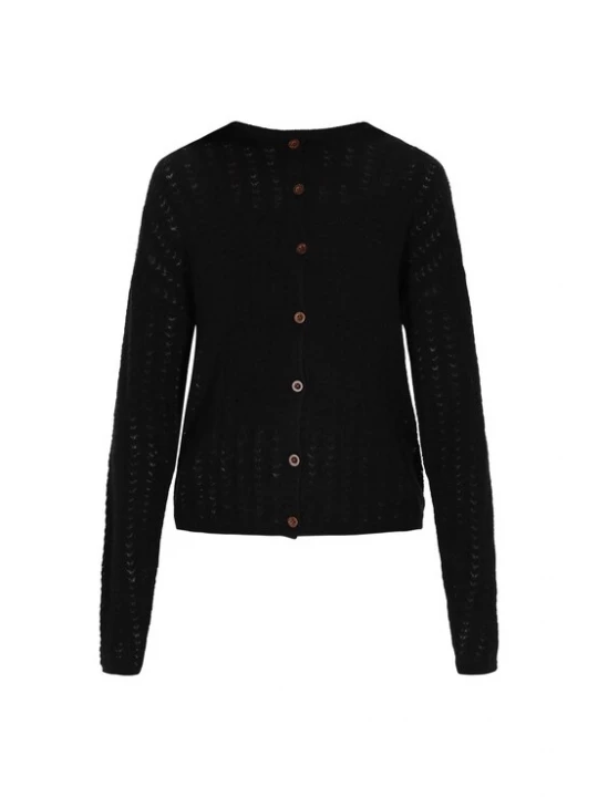 Foto van product Usha Gebreid vest zwart