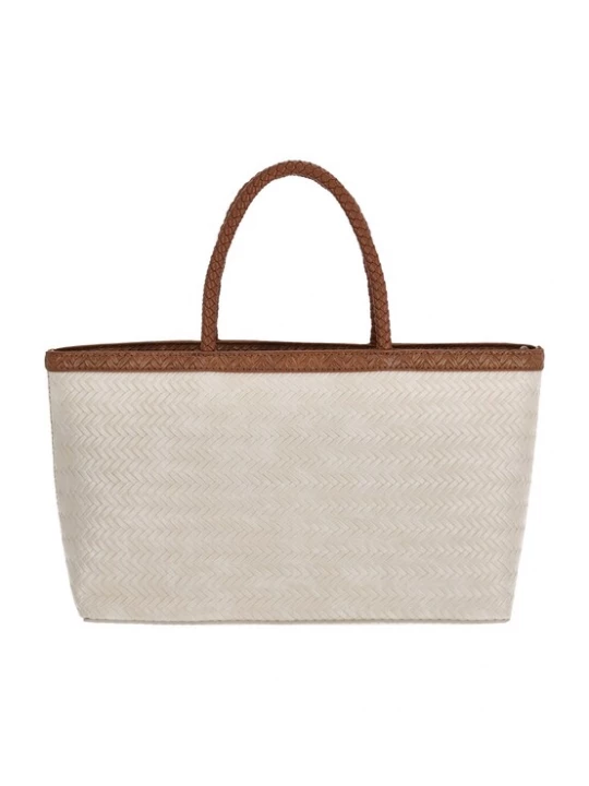Foto van product Usha Handtas bruin / offwhite