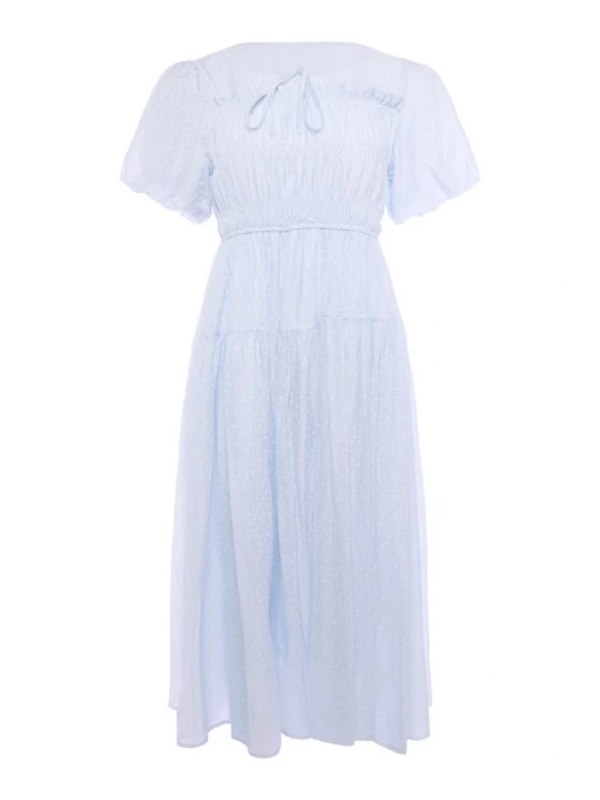 Foto van product Usha Jurk blauw
