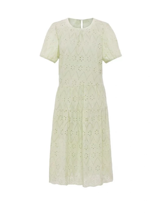 Foto van product Usha Jurk pastelgroen