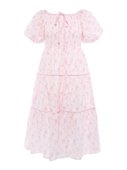 Foto van product Usha Jurk rosa / oudroze