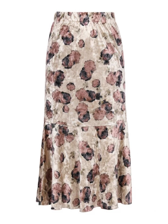 Foto van product Usha Rok beige / gemengde kleuren