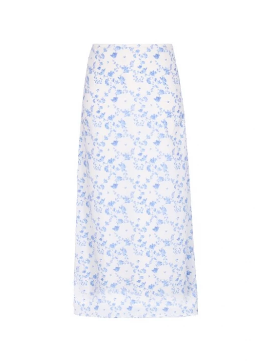 Foto van product Usha Rok blauw / offwhite