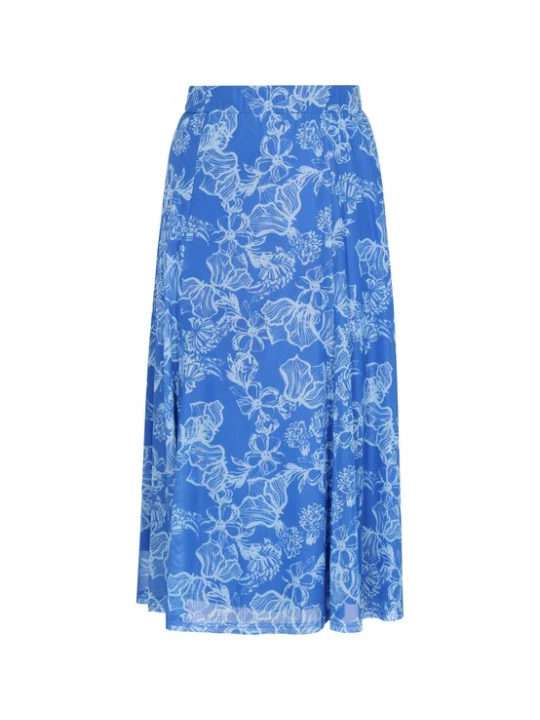 Foto van product Usha Rok blauw / wit