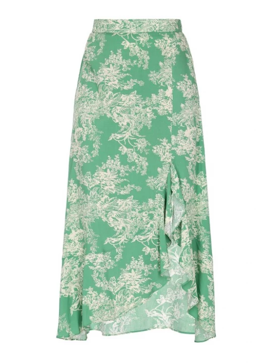 Foto van product Usha Rok groen / wolwit