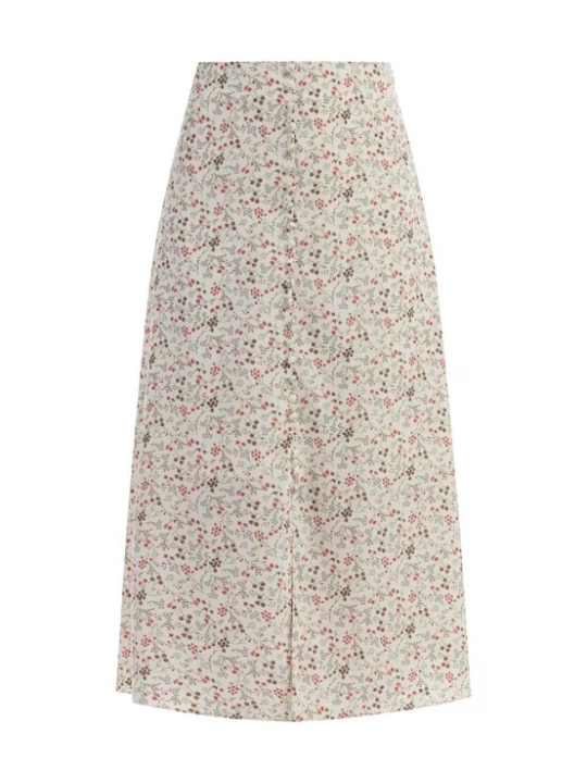 Foto van product Usha Rok kaki / roestrood / wit