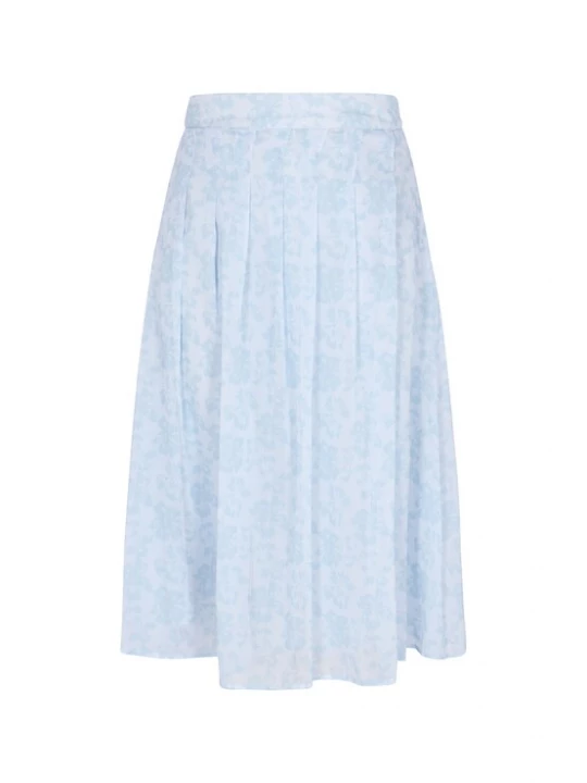 Foto van product Usha Rok lichtblauw / wit