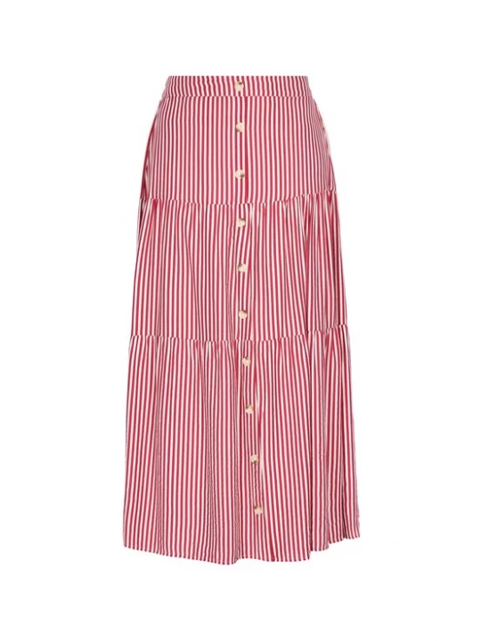 Foto van product Usha Rok rood / wit