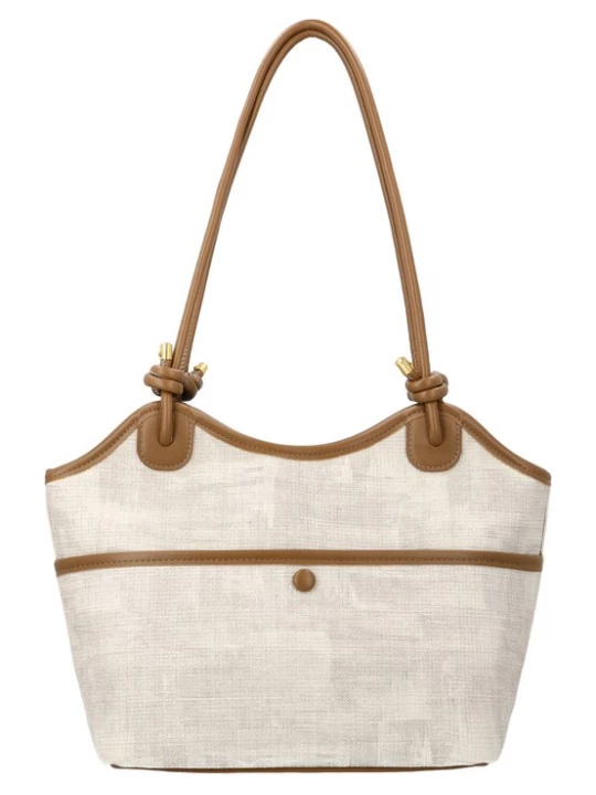 Foto van product Usha Schoudertas bruin / offwhite
