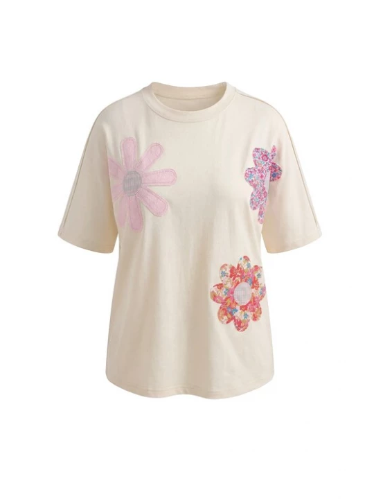 Foto van product Usha Shirt abrikoos