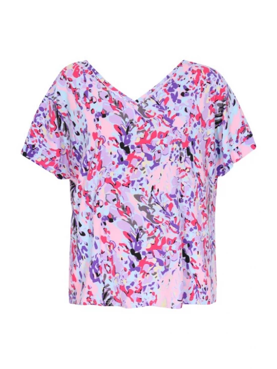 Foto van product Usha Shirt 'Fashion Look' lichtblauw / lila / lavendel / pink