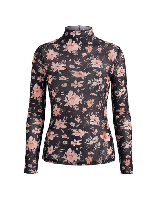 Foto van product Usha Shirt gemengde kleuren / zwart