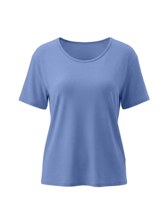 Foto van product Usha Shirt royal blue / koningsblauw