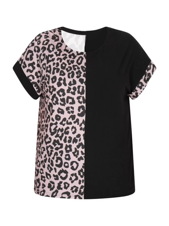 Foto van product Usha Shirt taupe / zwart