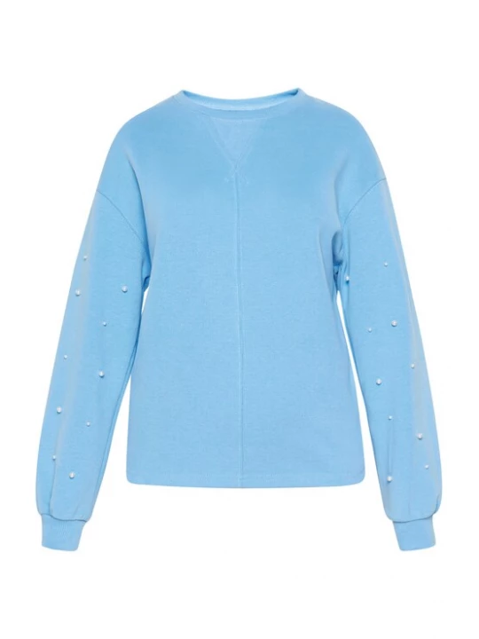 Foto van product Usha Sweatshirt 'Fashion Look' hemelsblauw
