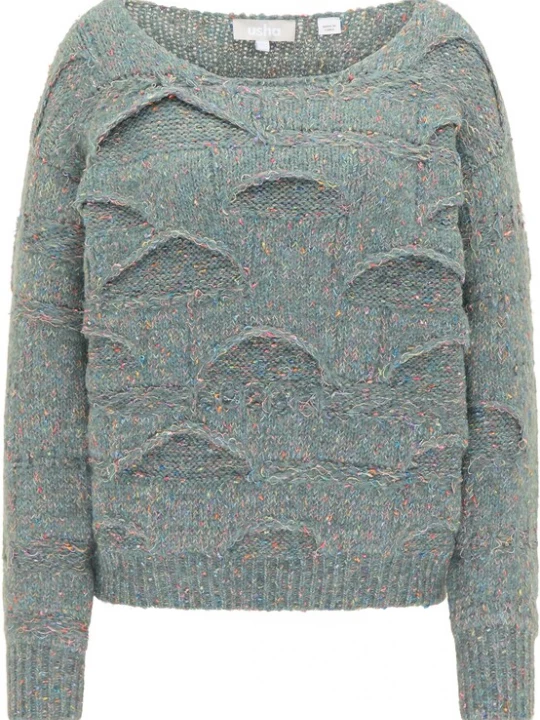Foto van product Usha Trui blauw / geel / groen / pink