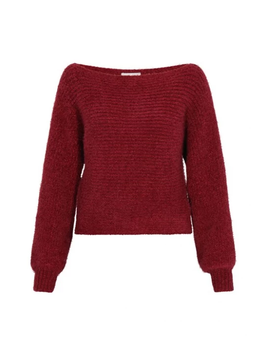 Foto van product Usha Trui bourgogne