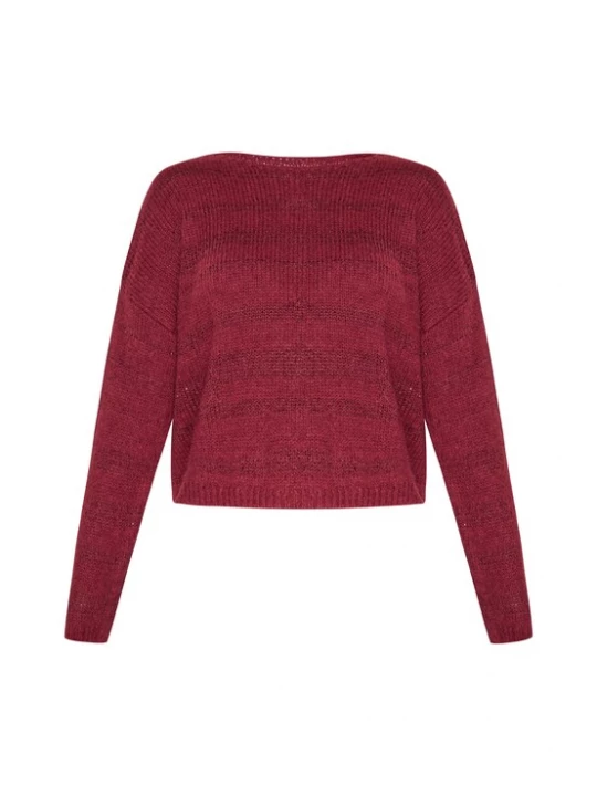 Foto van product Usha Trui bourgogne