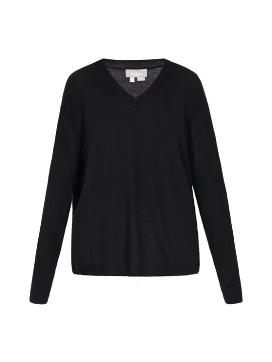 Foto van product Usha Trui 'Casual' zwart
