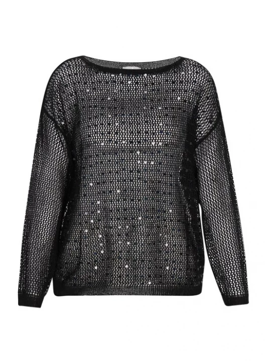 Foto van product Usha Trui 'Fashion Look' zwart