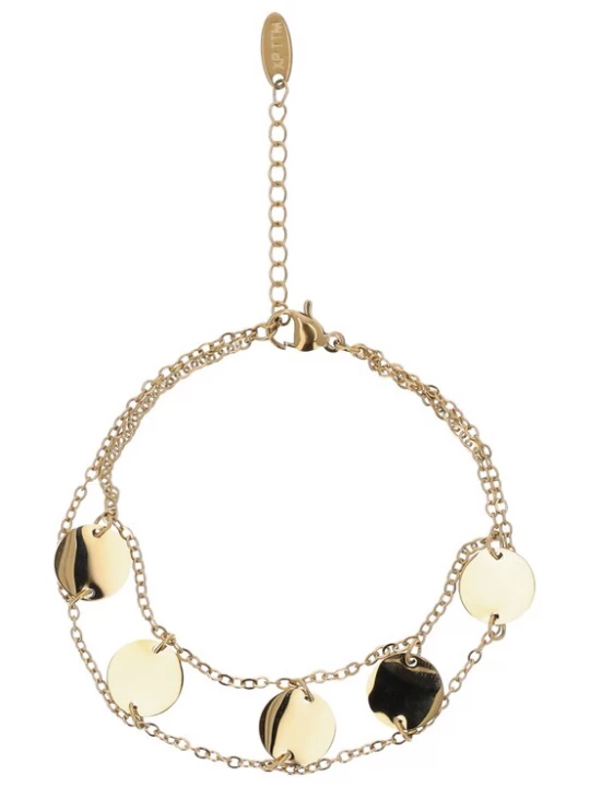 Foto van product usha WHITE LABEL Armband goud