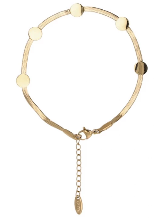 Foto van product usha WHITE LABEL Armband goud