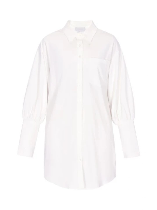 Foto van product usha WHITE LABEL Blouse 'Minimalistic' wit