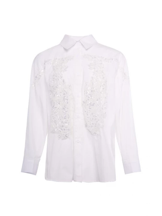 Foto van product usha WHITE LABEL Blouse offwhite