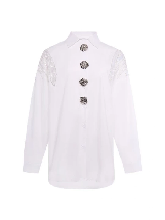Foto van product usha WHITE LABEL Blouse offwhite